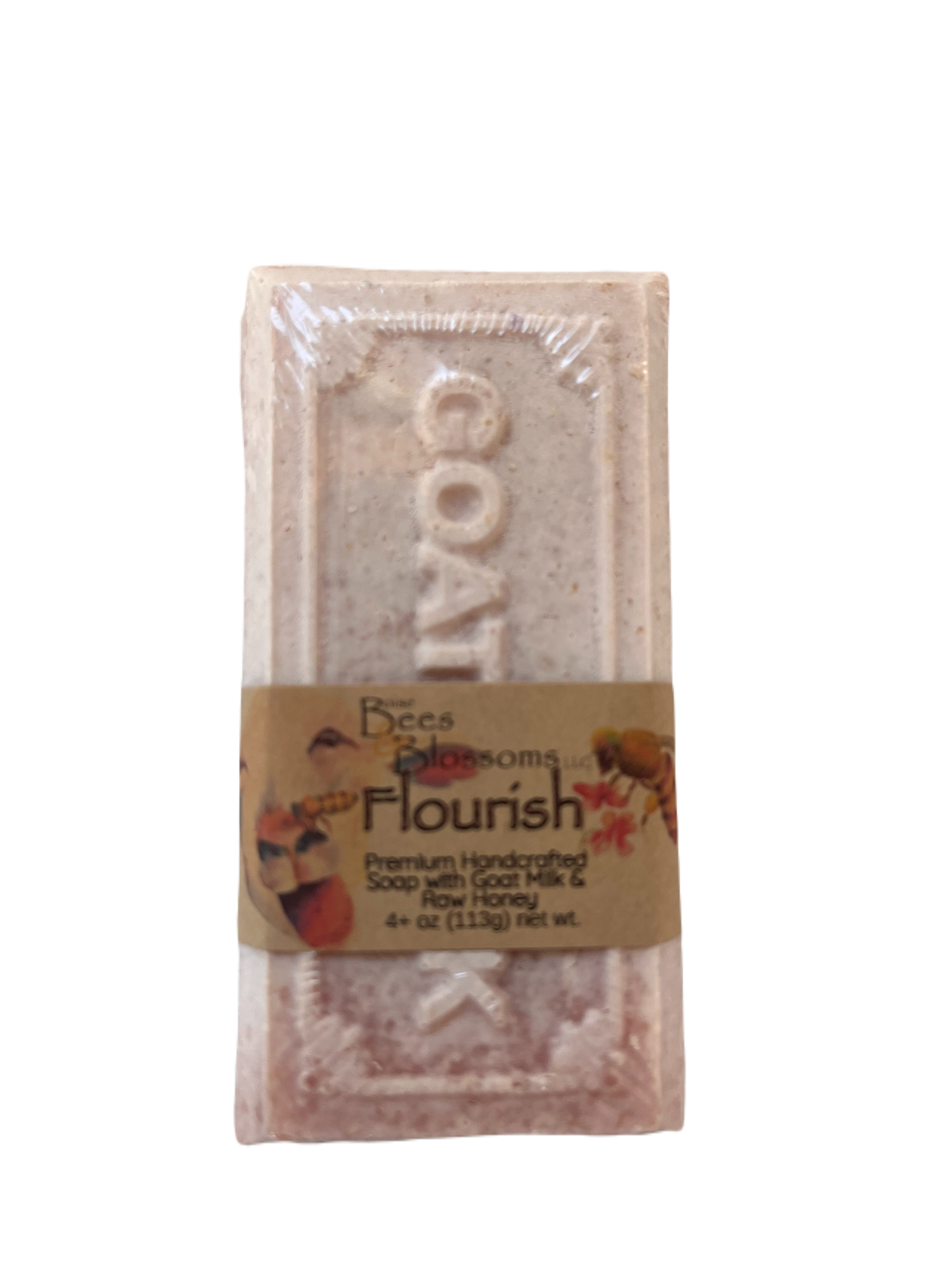 Flourish - Goat Milk Raw Honey Bar