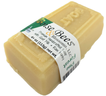 Pine Forest - Goat Milk Raw Honey Bar