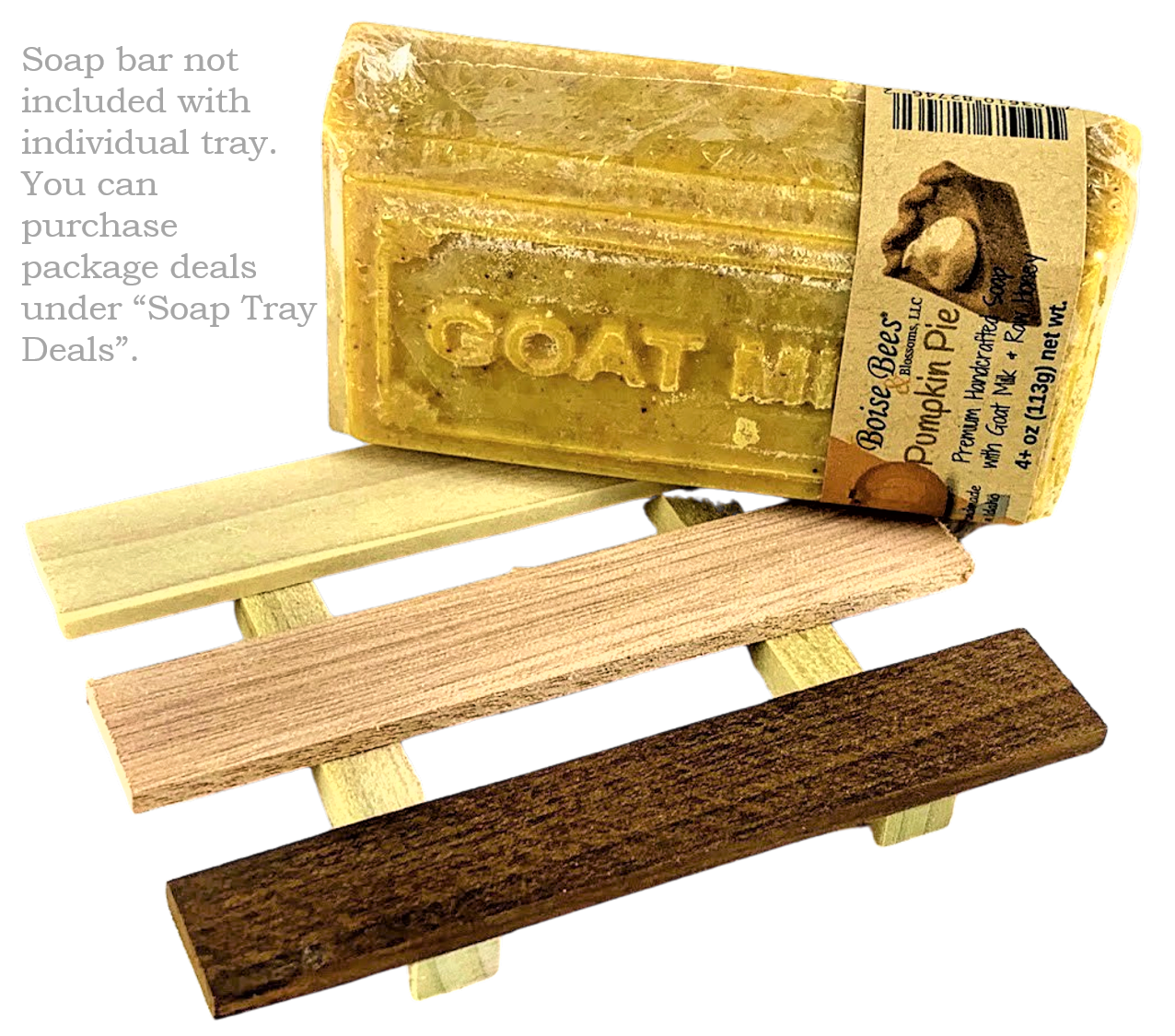 Exotic Hardwood Soap Tray
