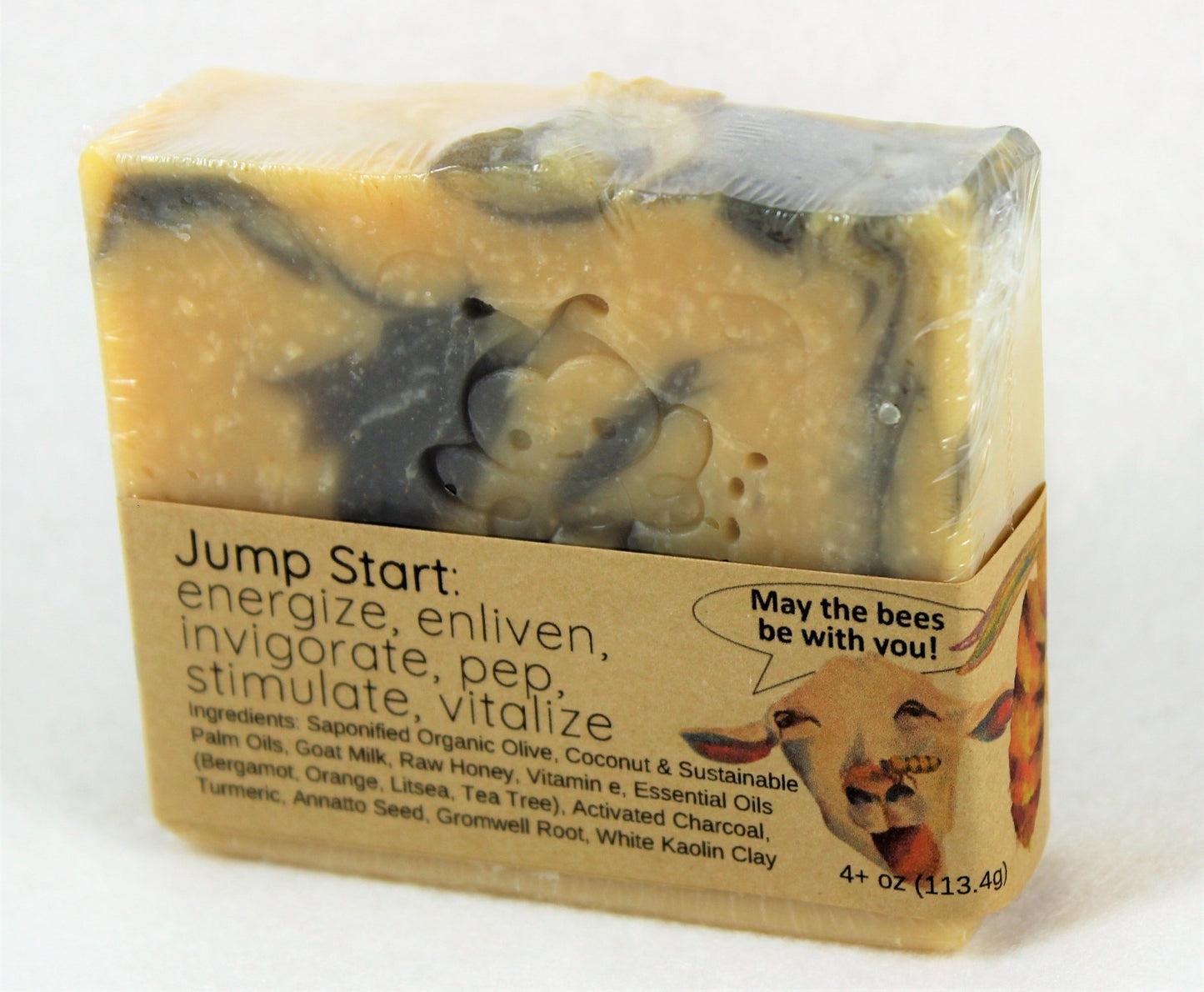 Bergamot, orange, litsea, tea tree scented artisan soap