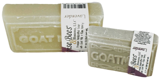 Lavender - Goat Milk Raw Honey Bar