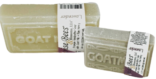 Lavender - Goat Milk Raw Honey Bar
