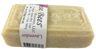 Lavender - Goat Milk Raw Honey Bar