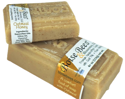 Oatmeal Honey - Goat Milk Raw Honey Bar