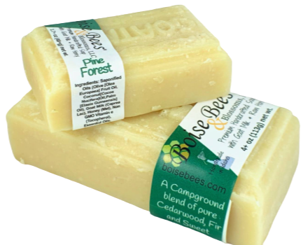 Pine Forest - Goat Milk Raw Honey Bar