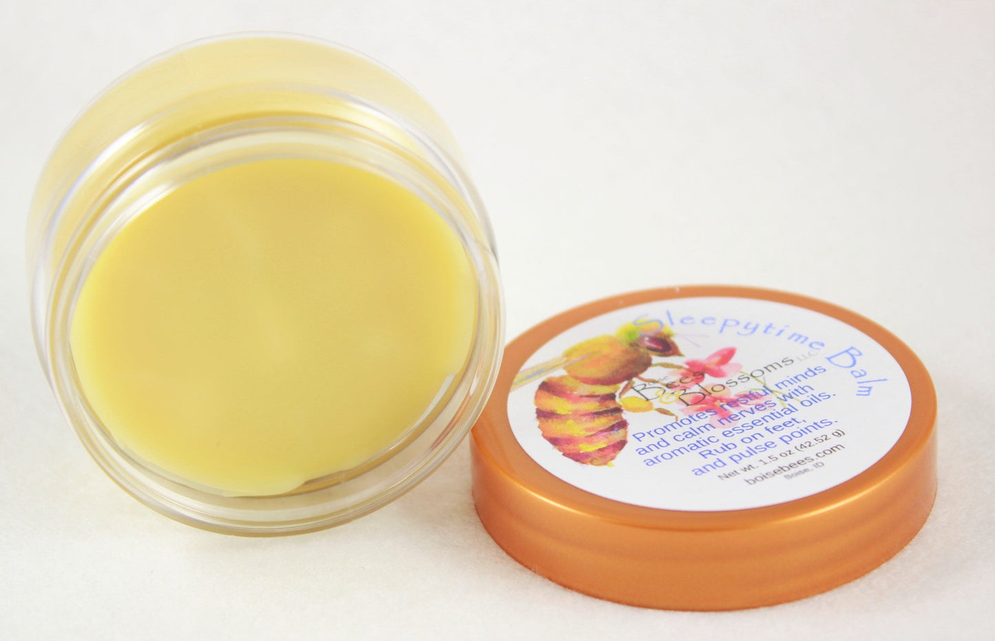 sleepytime balm calms nerves with essential oils