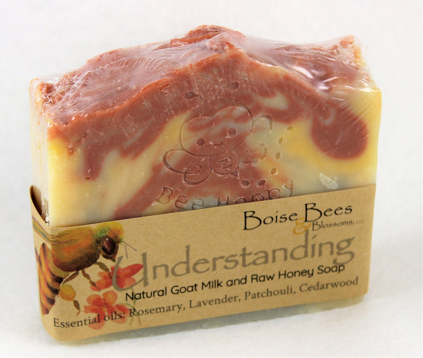 Rosemary, lavender, patchouli, cedarwood scented artisan soap