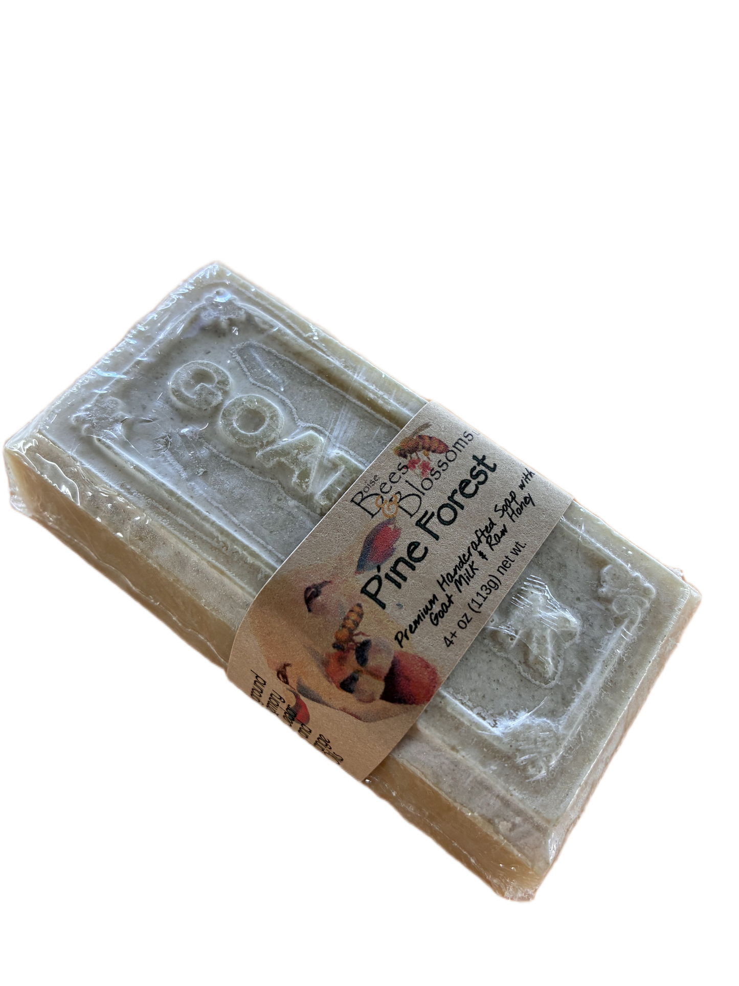Pine Forest  - Goat Milk Raw Honey Bar