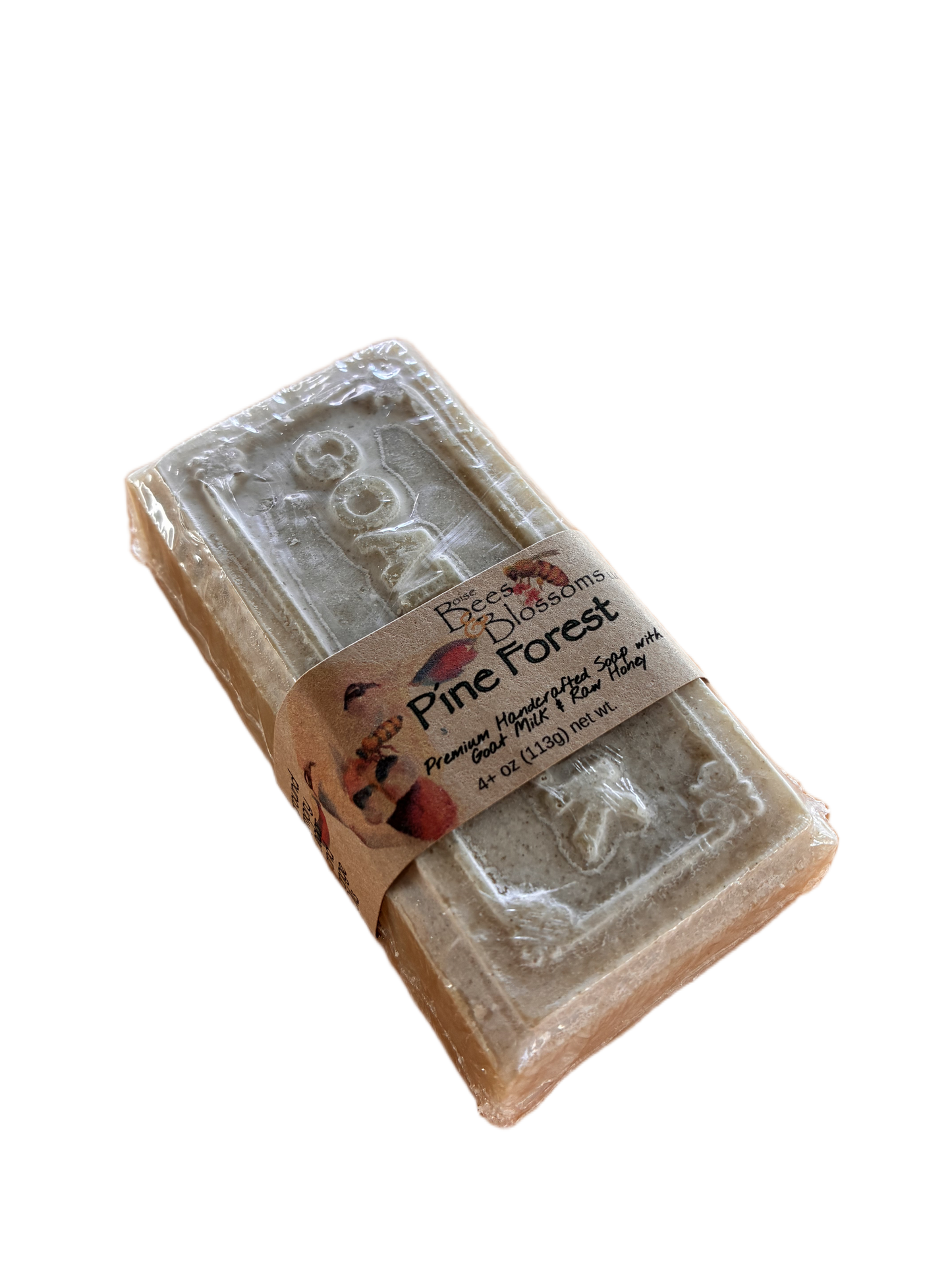 Pine Forest  - Goat Milk Raw Honey Bar