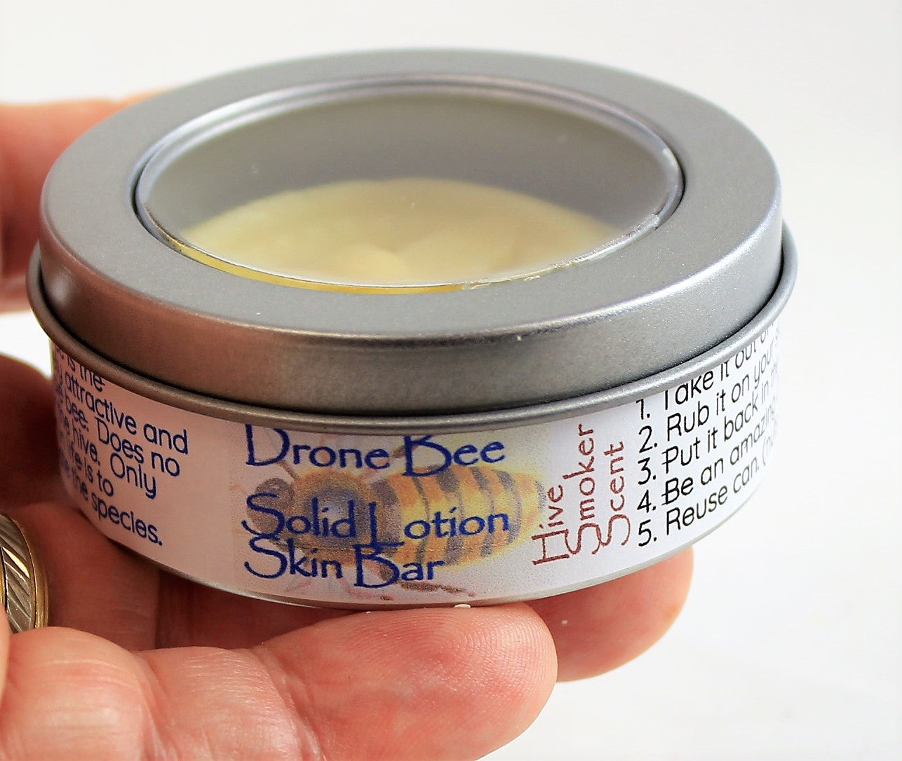 Drone Bee Solid Lotion Skin Bar