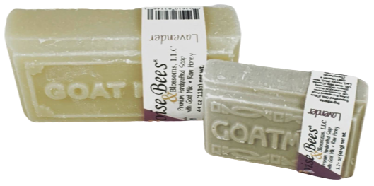 Lavender  - Goat Milk Raw Honey Bar