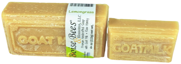 Lemongrass  - Goat Milk Raw Honey Bar