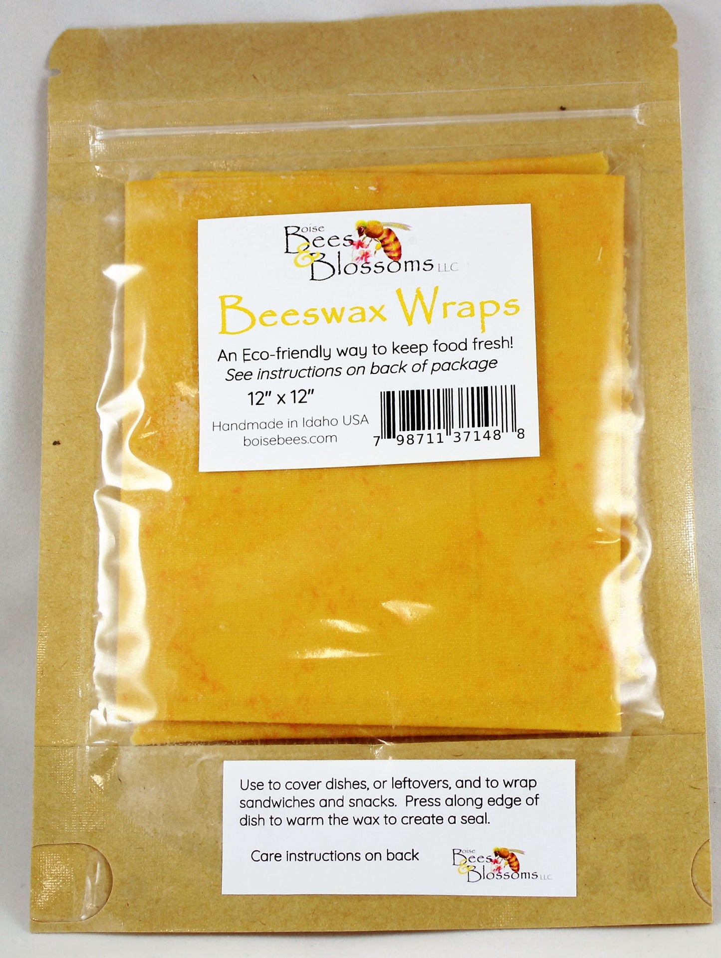 Beeswax Wrap 12x12