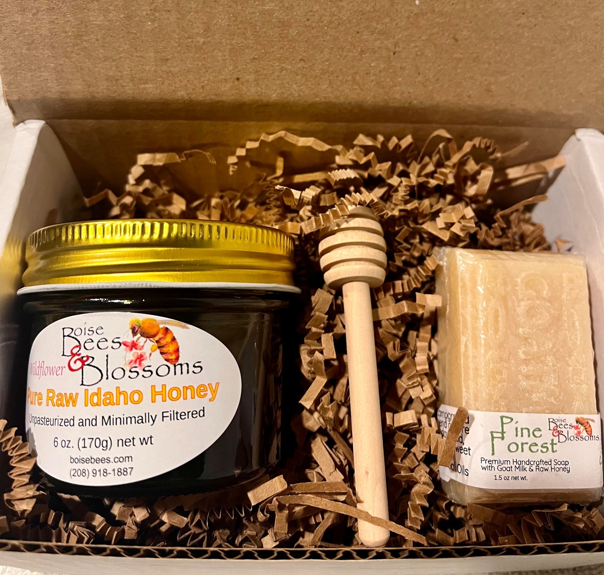 honey and soap gift set